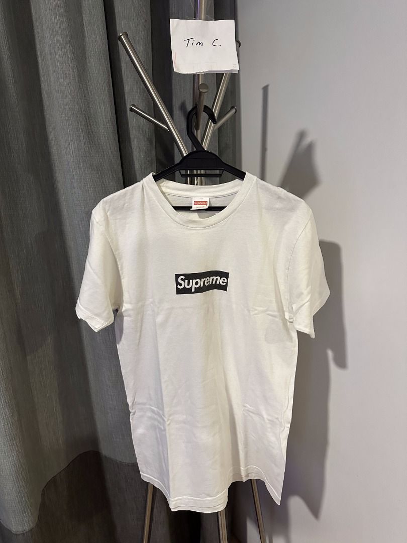 Paris box logo tee cheap
