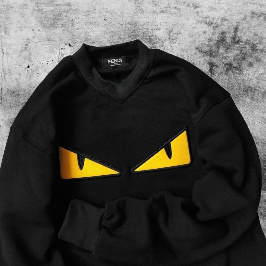 Fendi monster zip t shirt outlet
