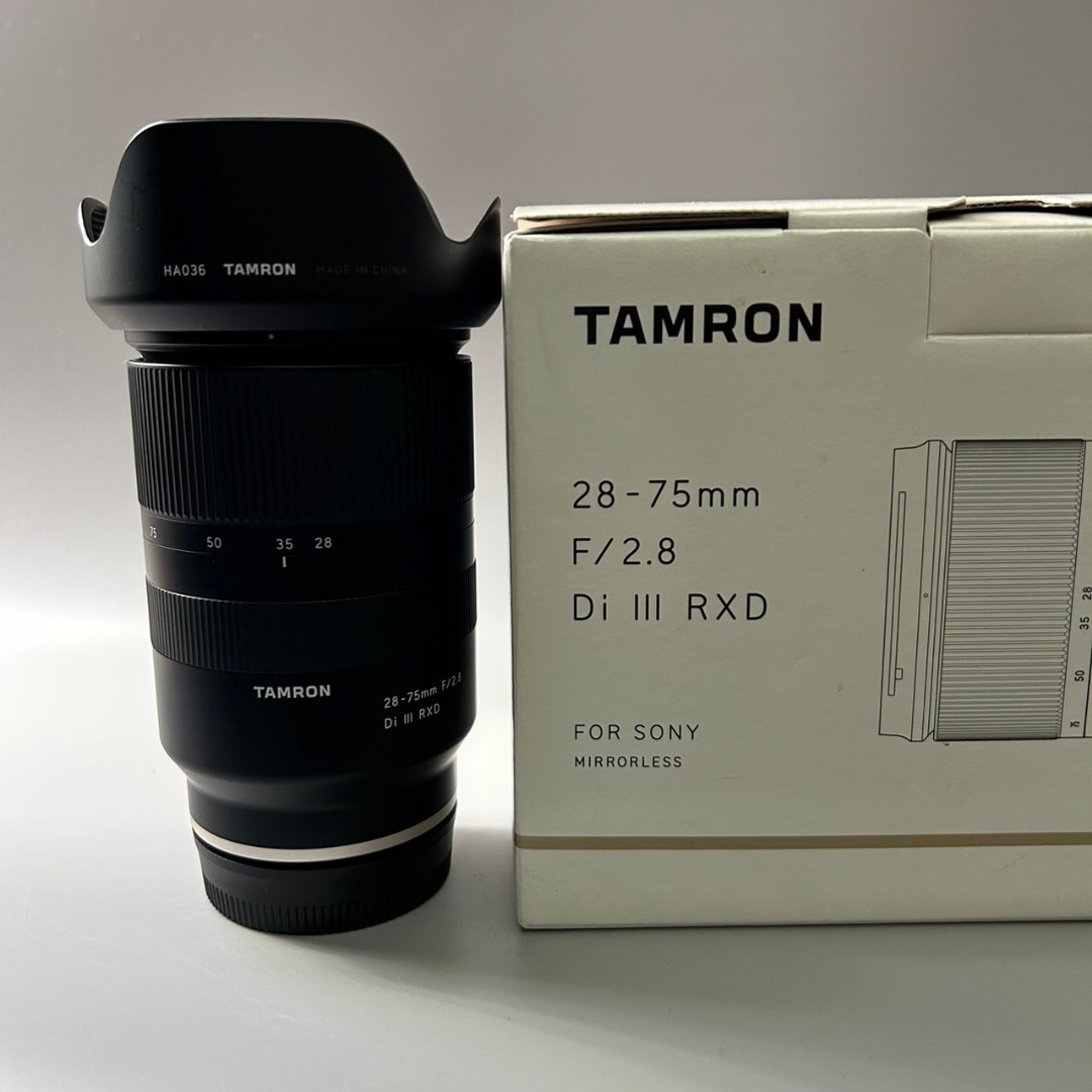 Tamron 28-75mm f2.8 A036 SONY 公司貨, 相機攝影, 鏡頭及裝備在旋轉拍賣