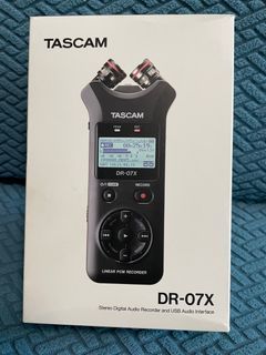 Tascam professional recorder DR07X DR-07X