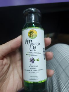 The Tropical Shop Massage Oil Lavender 100ml