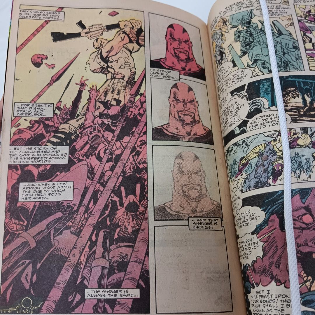 Thor #362. VG/FN Death of Executioner., Hobbies & Toys, Books ...