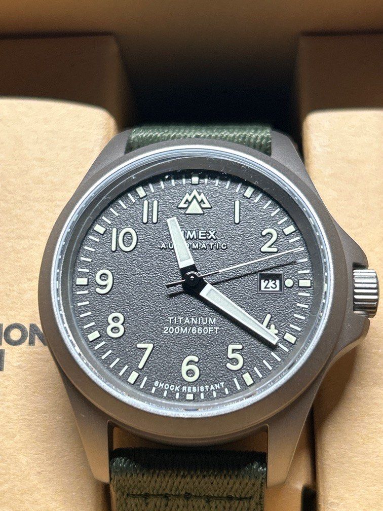 Timex expedition 2025 automatic