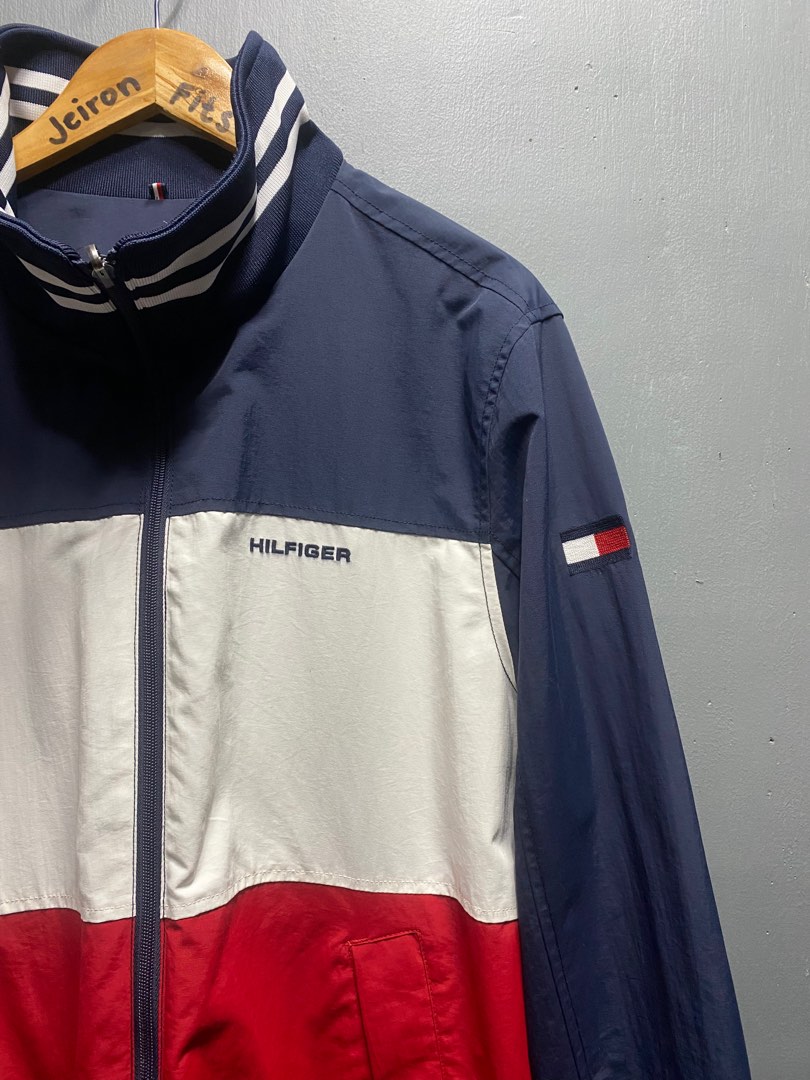 Tommy Hilfiger Tricolor Reversible Jackett Men s Fashion Tops Sets Tshirts Polo Shirts on Carousell