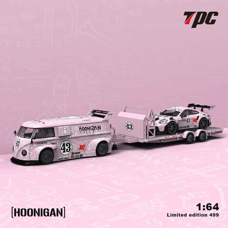 TPC 1:64合金模型共3款Hoonigan 拉花A. Porsche 992 GT3 RS +