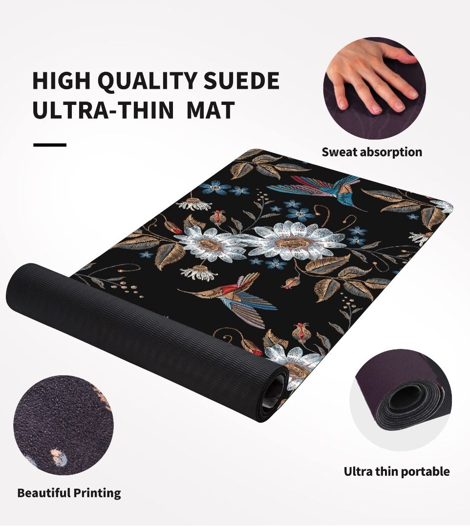 Ultra thin hot sale yoga mat