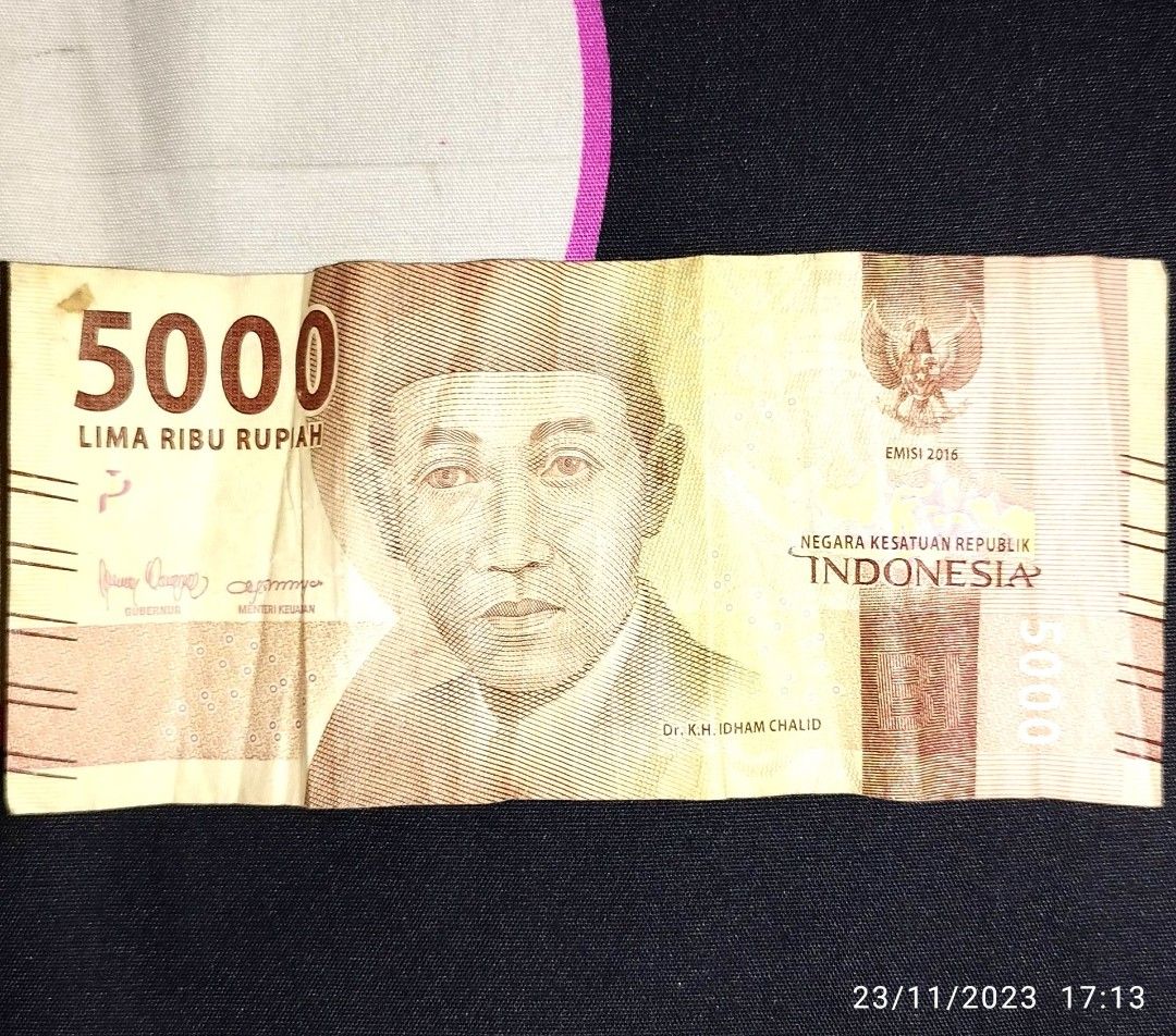 Uang Kertas 5000 Ri Nomor Cantik Bni Antik Uang Lama Di Carousell