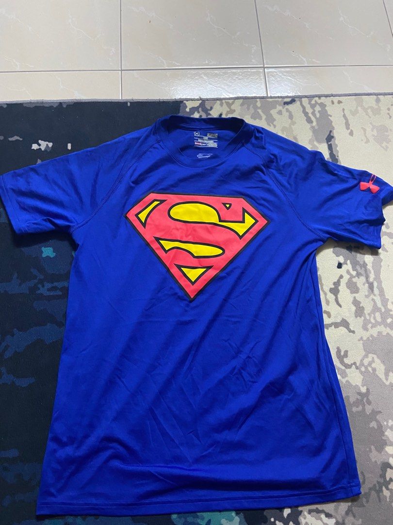 Under armour superman jersi jersey Men s Fashion Activewear on