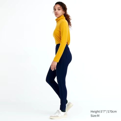 uniqlo women ultra stretch leggings pants, Women's Fashion, Bottoms, Jeans  & Leggings on Carousell