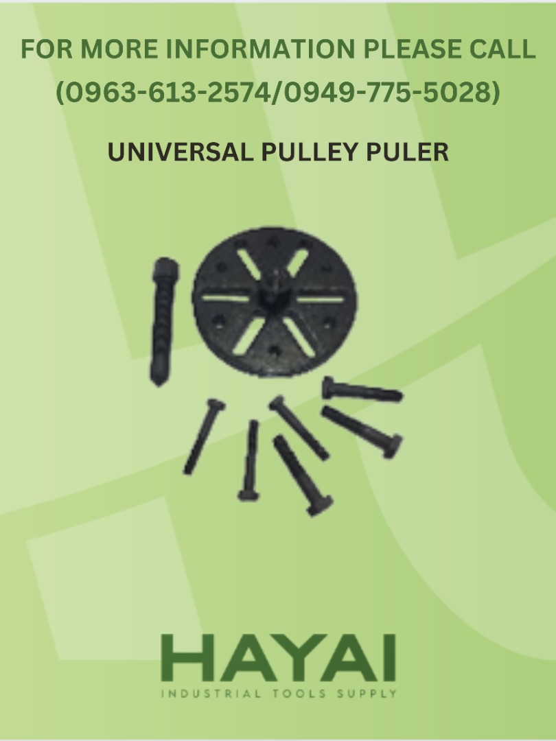 UNIVERSAL PULLEY PULER, Commercial & Industrial, Construction Tools ...