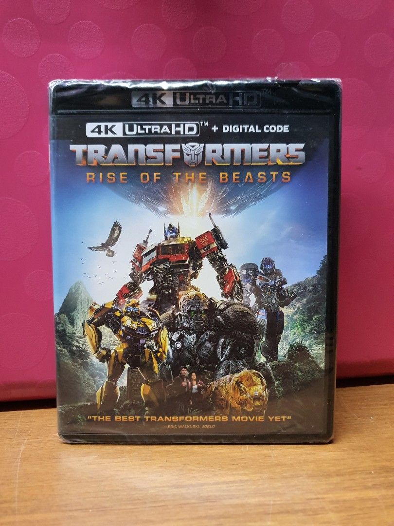 USA Blu Ray 4K UHD - Transformers - Rise of the Beasts (2023, ATMOS ...