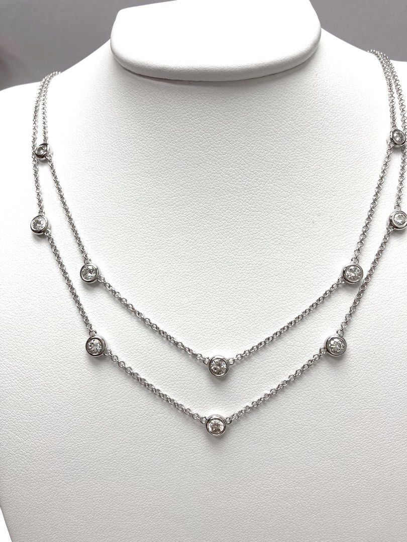 Used hotsell diamond necklace