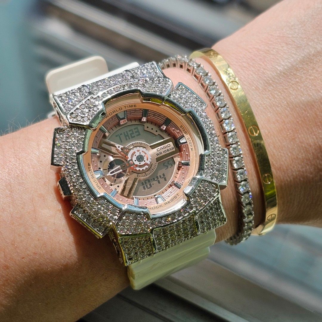Baby g shop bling watch