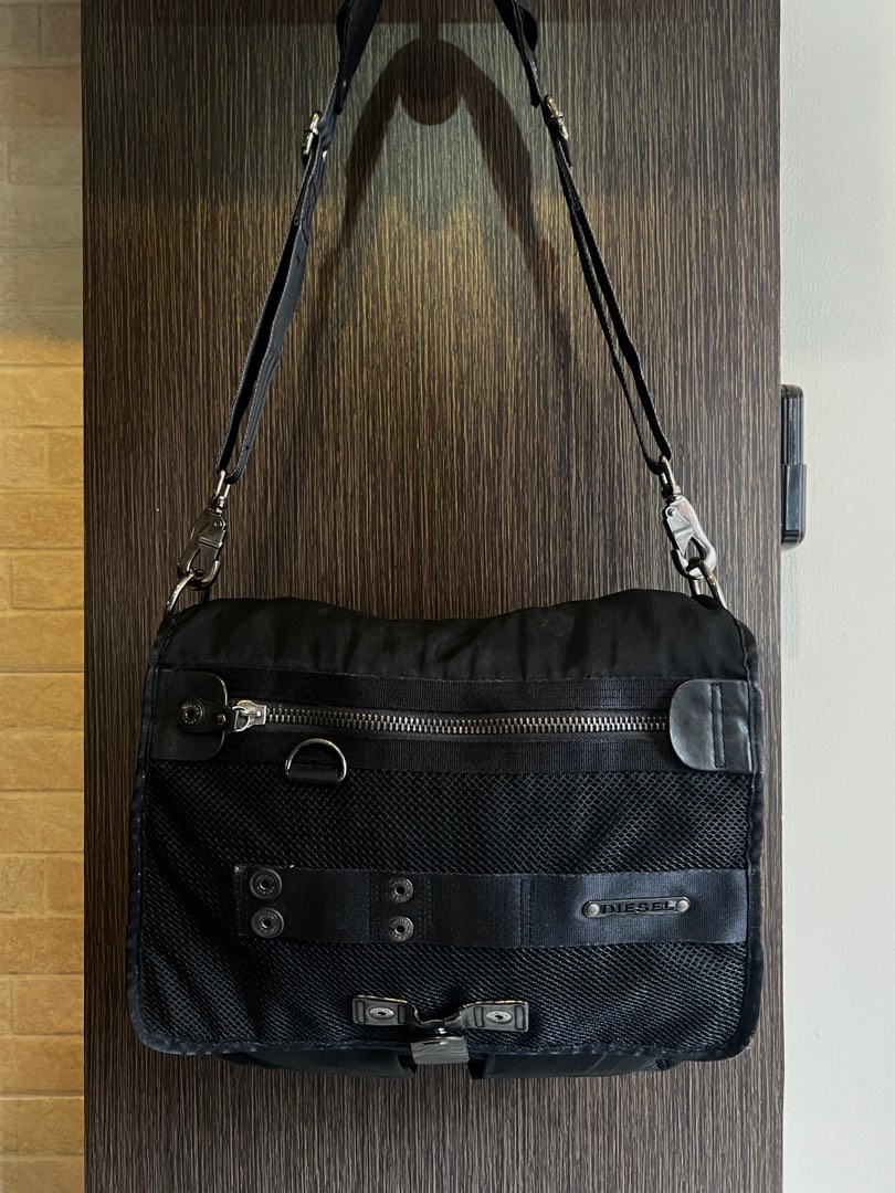 Vintage Diesel Messenger Bag, Luxury, Bags & Wallets on Carousell