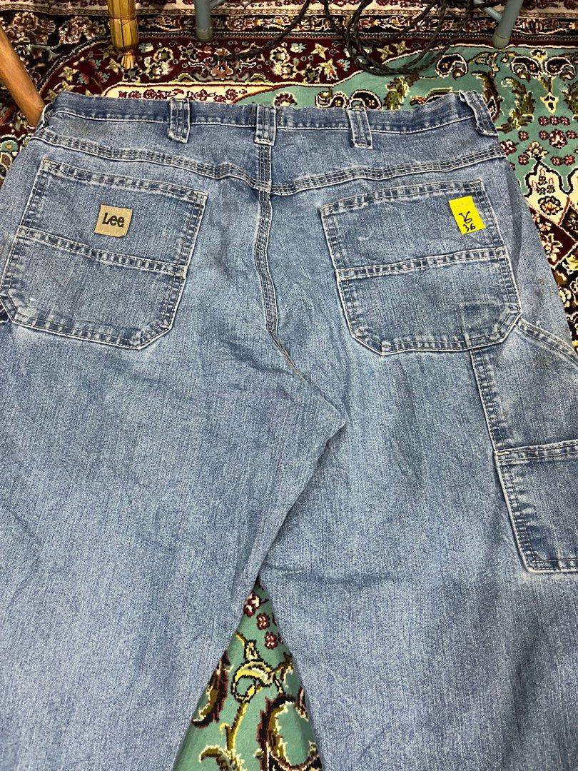 Vintage Lee Carpenter Jeans Made In Mexico, Men's Fashion, Bottoms ...