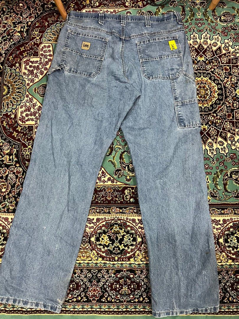 Vintage Lee Carpenter Jeans Made In Mexico, Men's Fashion, Bottoms ...