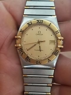 Omega Constellation Mega Quartz Vintage Watch (1970s) 38mm, Men's