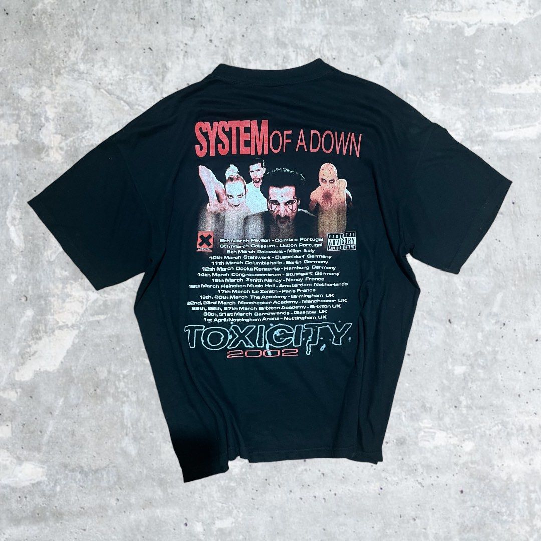 Vintage System Of A Down Toxicity