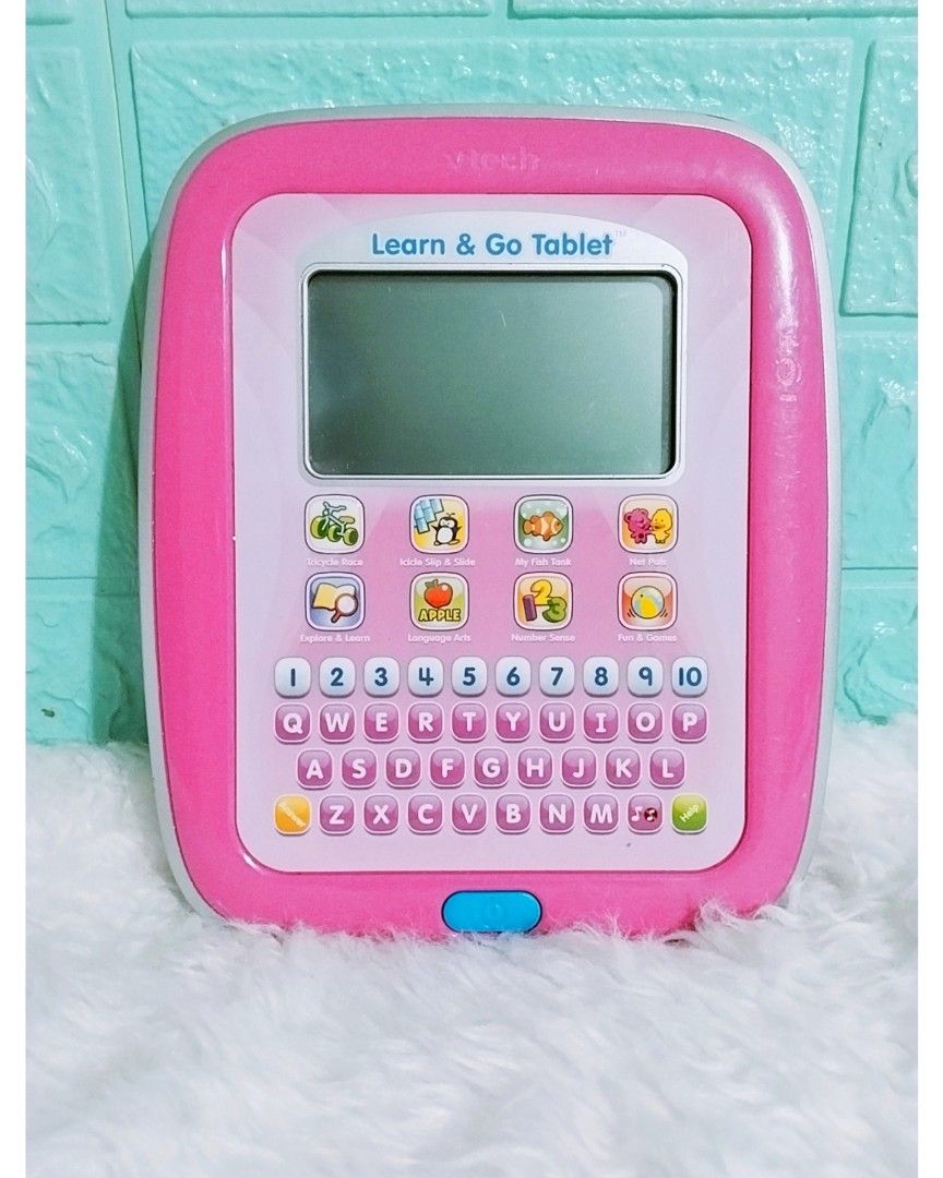 Vtech learn and go tablet babies kids infant playtime on carousell