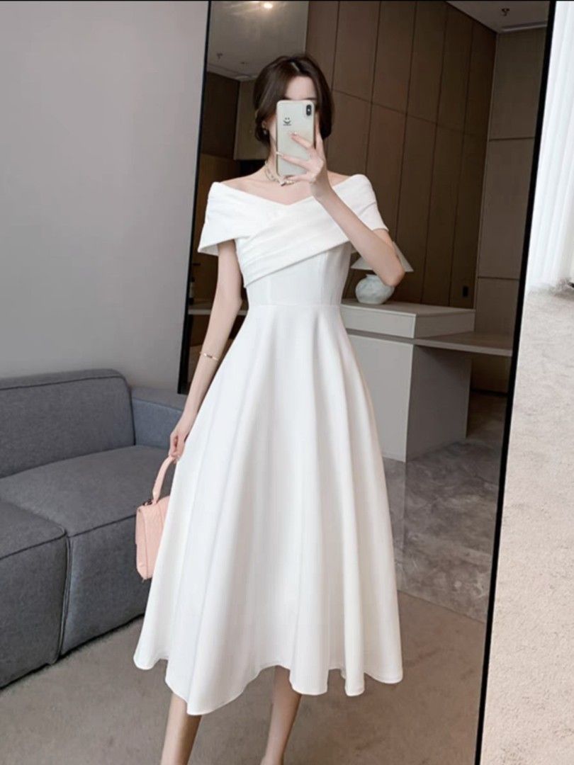 White dress