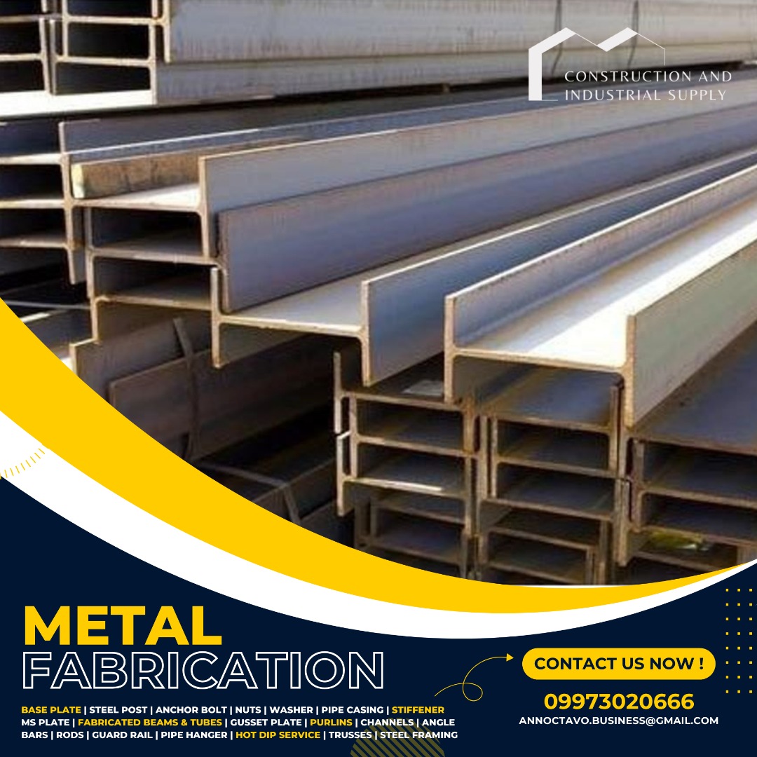 Wide Flange I Beam Construction Material Heavy Loads Metal