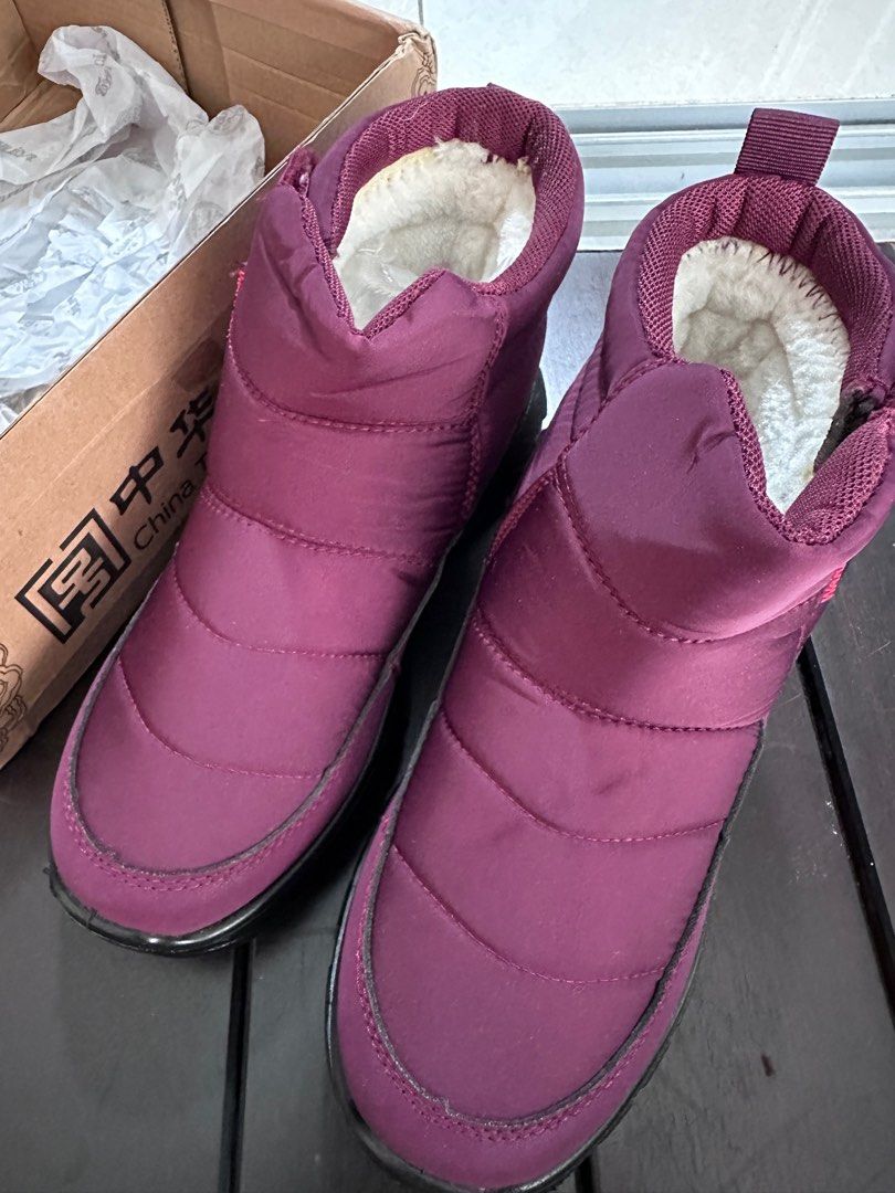 Purple winter boots best sale womens