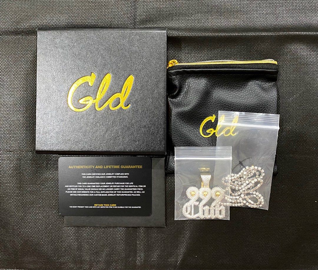 WTS AUTHENTIC GLD JUICE WRLD CHAIN, Luxury, Accessories on Carousell