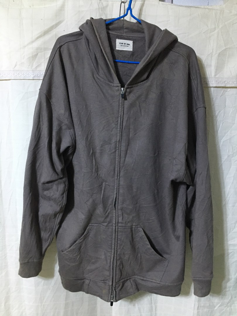 XXL Brown Hoodie Jacket, Men's Fashion, Coats, Jackets and Outerwear on