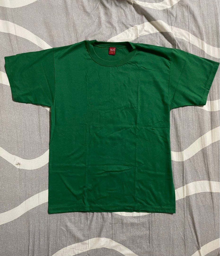 Yalex Green T Shirt Large Unisex, Men's Fashion, Tops \u0026 Sets, Tshirts \u0026  Polo Shirts on Carousell