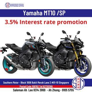 Yamaha MT10 MT10SP 2022! Low interest rate