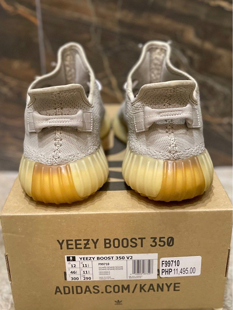 Yeezy best sale sesame 12