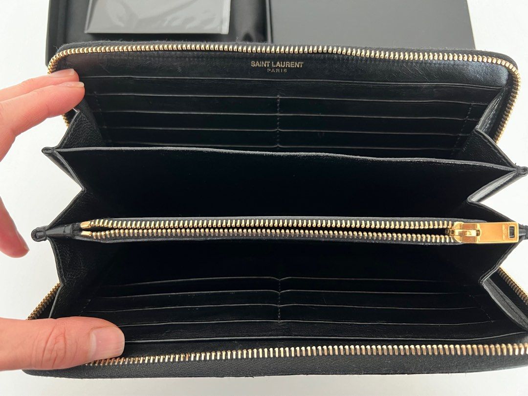 Ysl cheap travel wallet