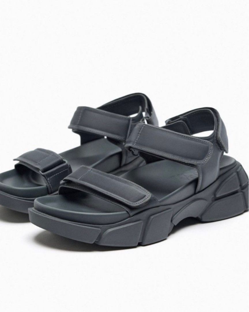 Zara athletic clearance platform sandals