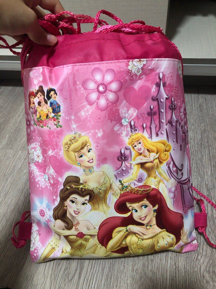 Disney princess drawstring 2025 bag