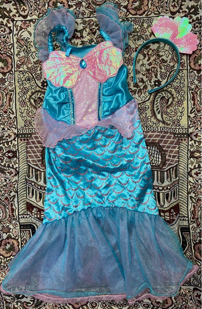 5-6 3-4 years Marks and Spencer Little Mermaid Ariel princess