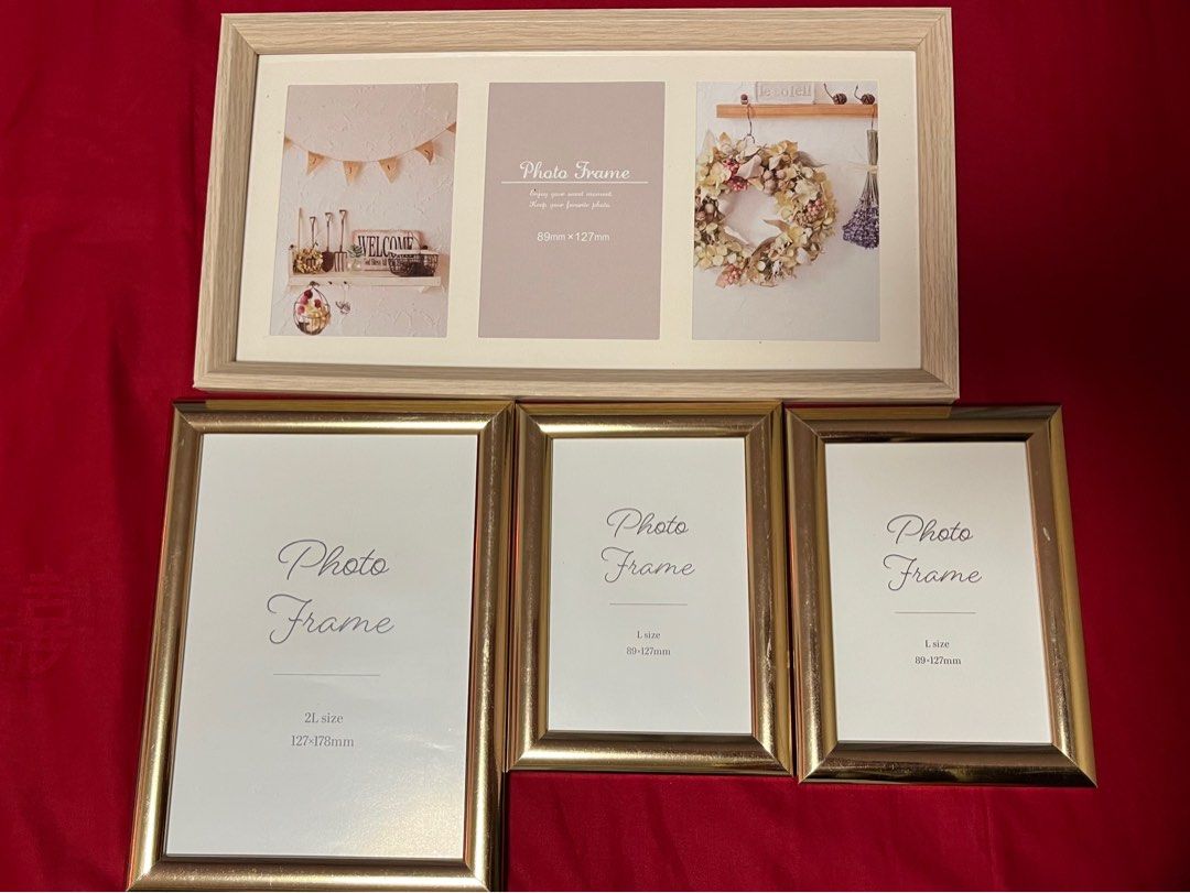 4R, 3R Photo Frame / Table decor display, Furniture & Home Living, Home ...