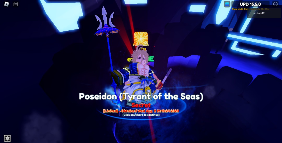 Is Poseidon (Tyrant of the Seas) OP in Anime Adventures? - Roblox - Pro  Game Guides