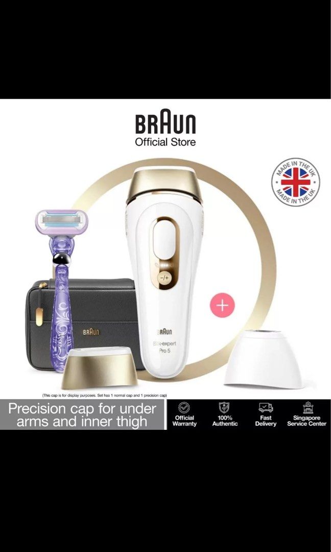 Braun Silk·expert Pro 5 PL5137 IPL, At-Home Hair Removal System