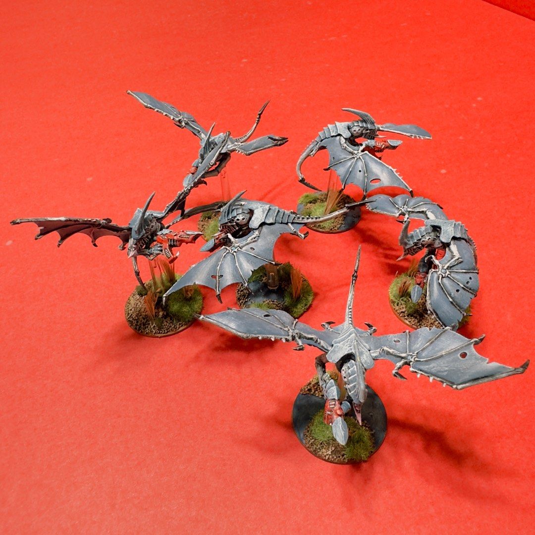 Figurine Warhammer 40k - Tyranid Tyrant Carnifex - Conversion Arachnid - Peinte