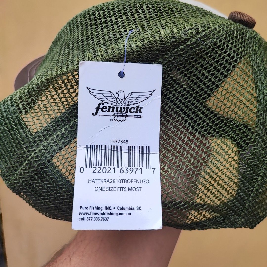 6 panel outdoor trucker fishing cap by Fenwick, Men's Fashion, Watches &  Accessories, Caps & Hats on Carousell