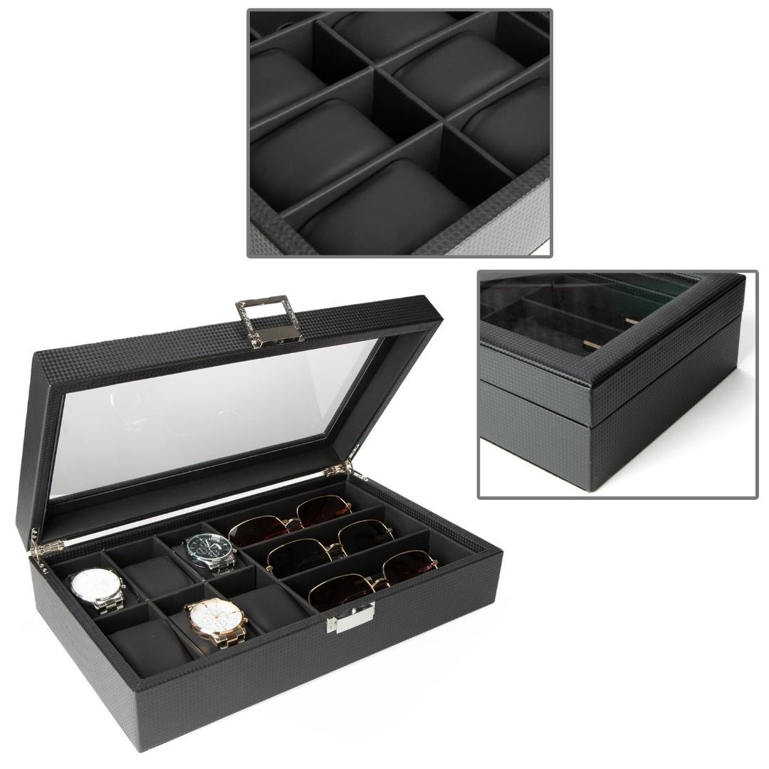 Glass top jewelry cheap display box