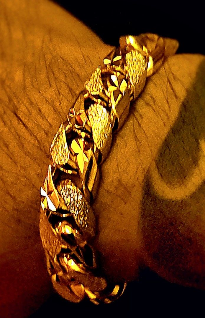 Chain Yellow Gold 18k Bracelets for Men for sale | eBay