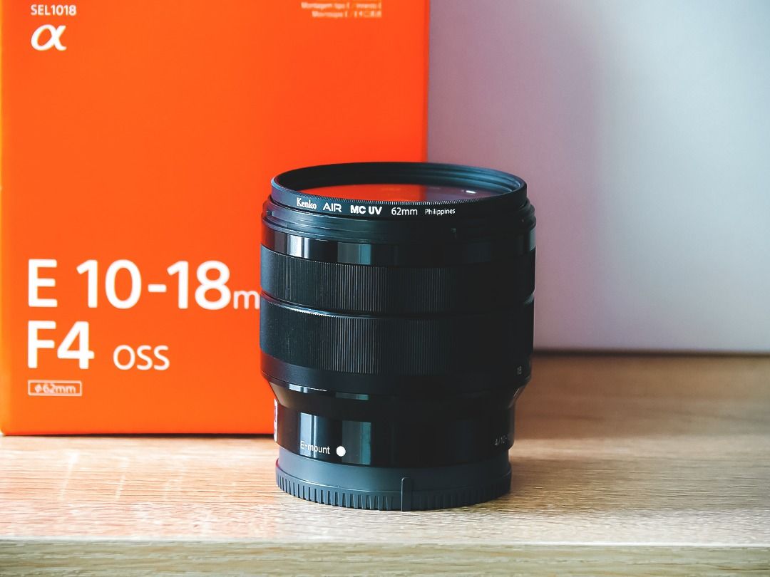9成新SONY 10-18mm f4 / 盒裝過保/, 相機攝影, 鏡頭及裝備在旋轉拍賣