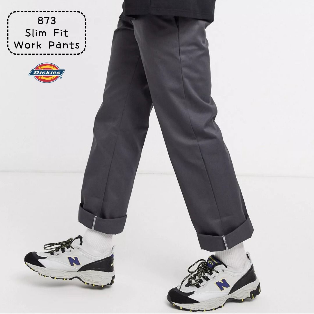 Dickies 873 Slim Fit Work Pants 長褲 (WP873 工裝 工作服 工作褲 Straight Leg ...