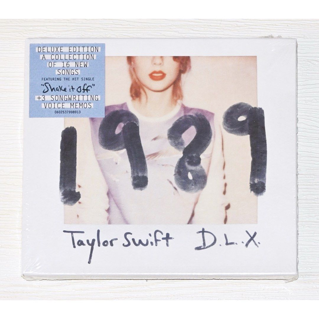 全新未拆 Taylor Swift 1989 Deluxe CD 歐版, 興趣及遊戲, 音樂、樂器 & 配件, 音樂與媒體 CD 及 DVD Carousell