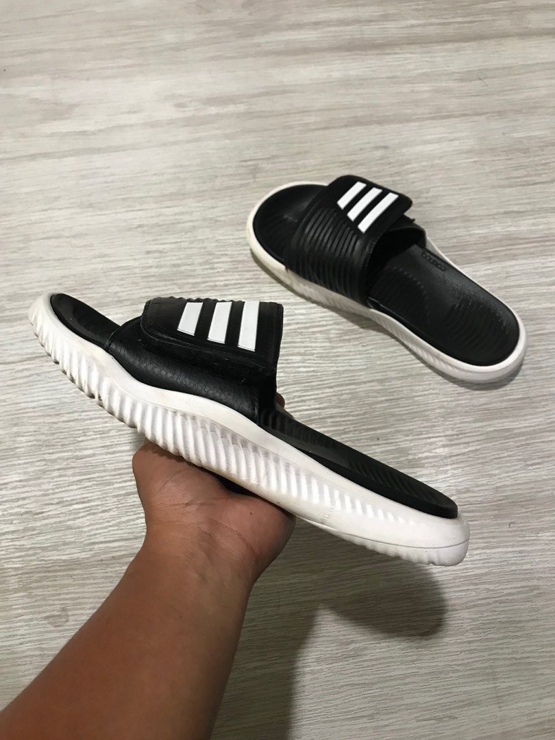 Adidas bounce slides Men s Fashion Footwear Slippers Slides