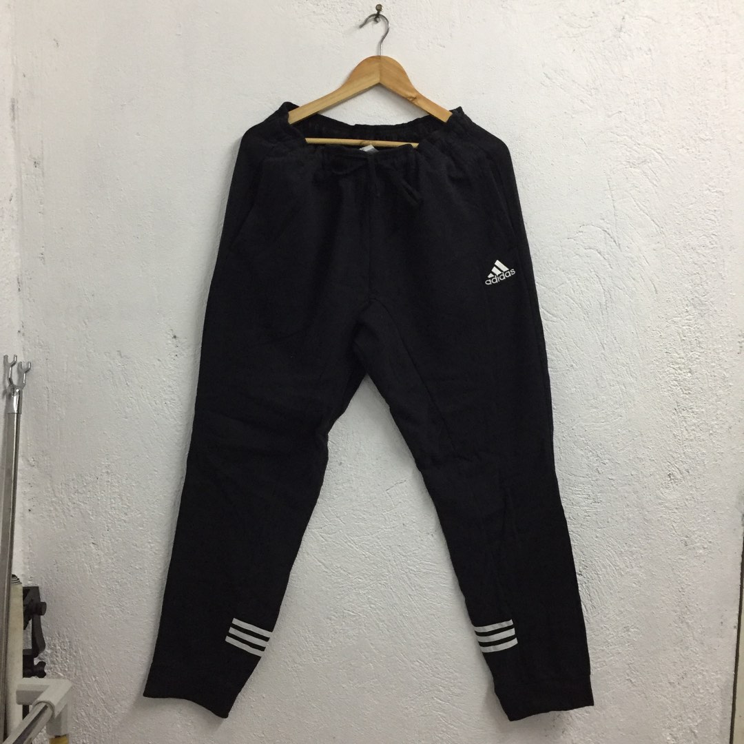 Adidas Jogger 3 Stripes 2XL 33 36 Waistline Men s Fashion