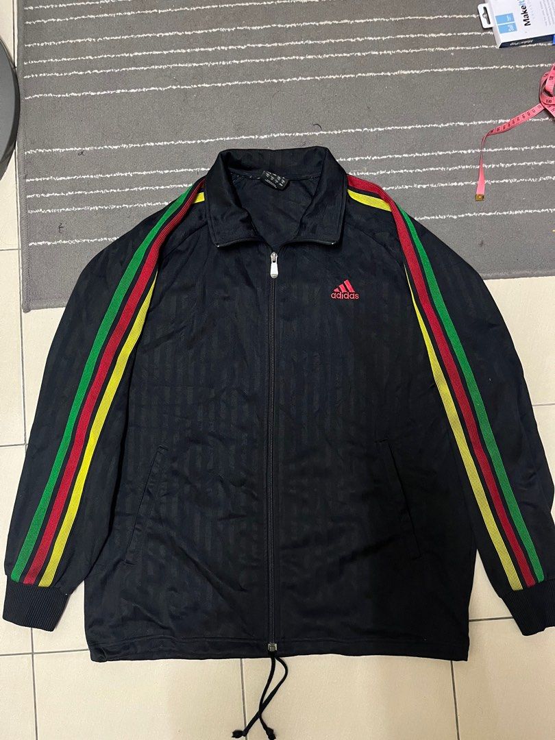 Adidas rasta new arrivals track jacket