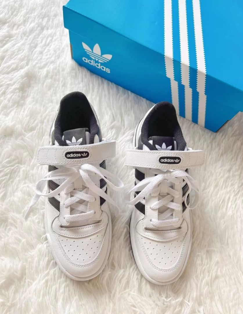 adidas originals FORUM Low.Same style for men and women white and