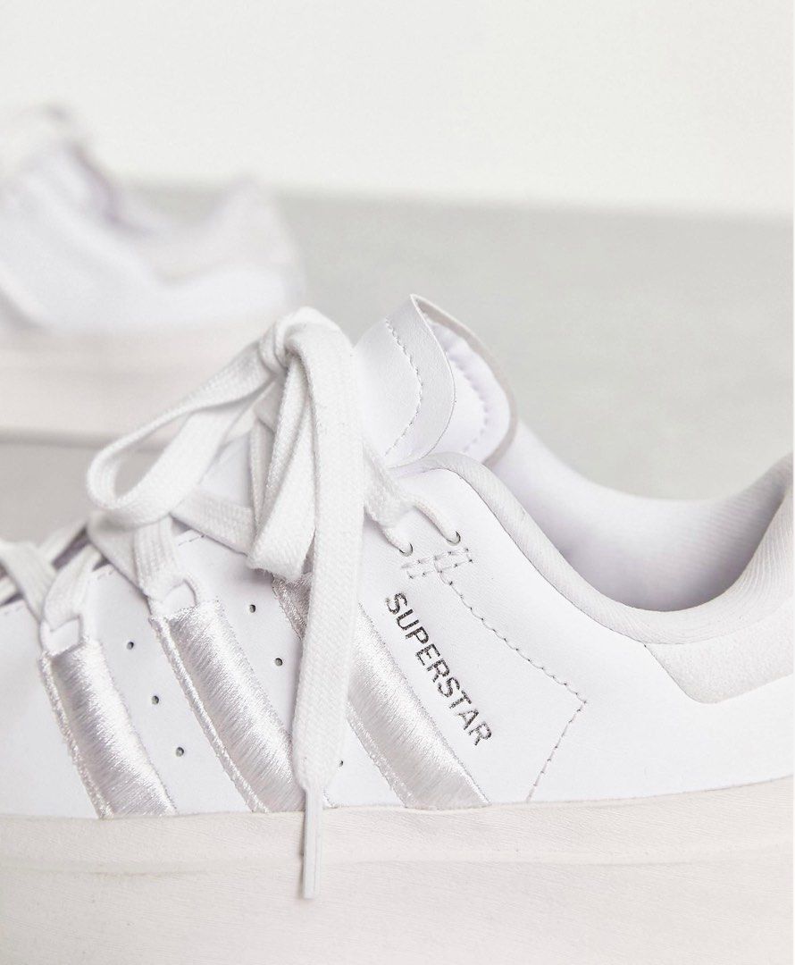 Adidas originals 'superstar 2' platform trainer discount